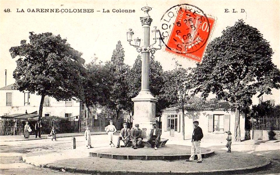 La Garenne-Colombes.La colonne