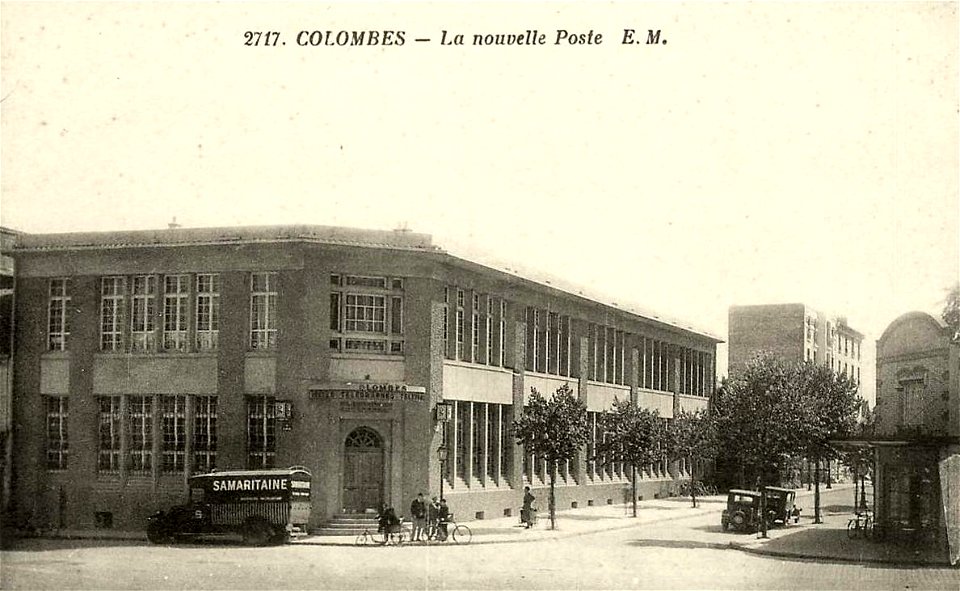 Colombes.La nouvelle poste