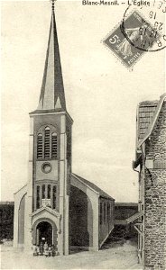 Le Blanc-Mesnil.Église Notre-Dame-de-l'Annonciation du Blanc-Mesnil