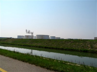 Tank Farm in East Calgary