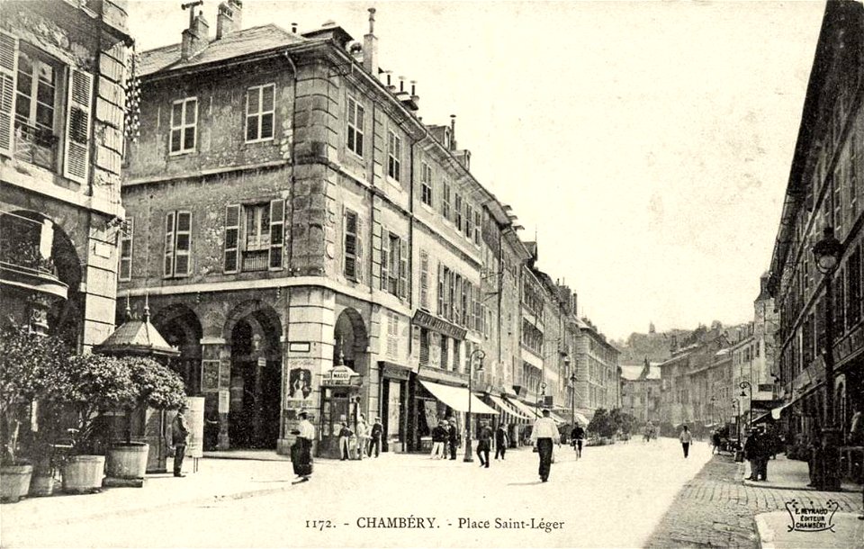 Chambéry.Place Saint-Léger