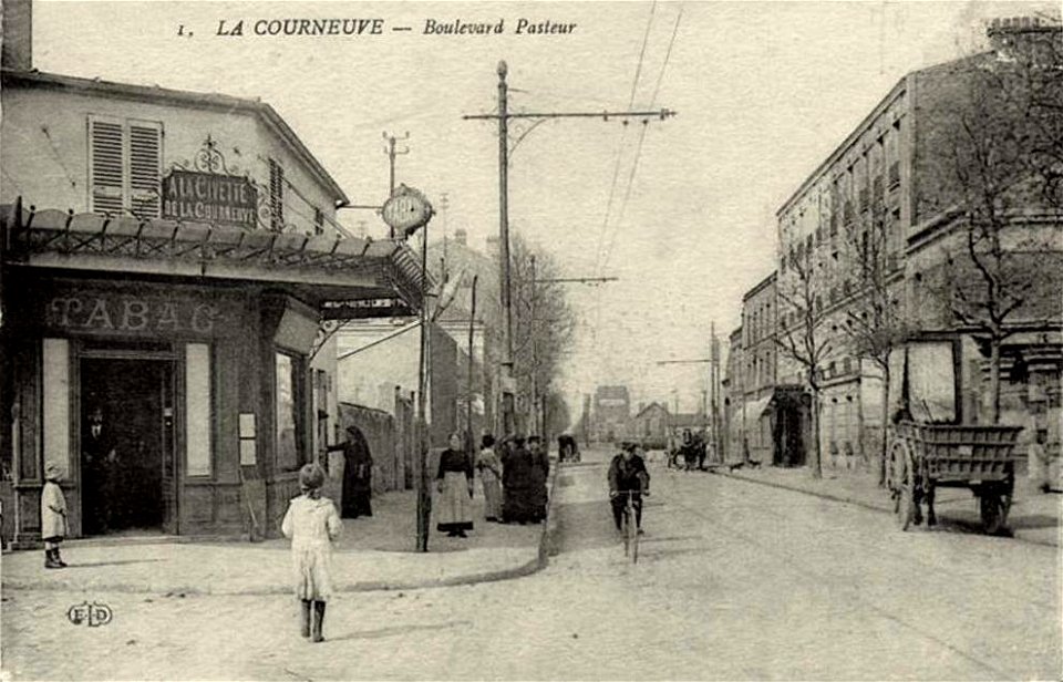 La Courneuve.Boulevard Pasteur