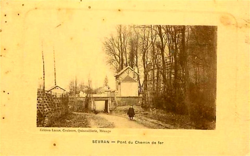 Sevran.Pont du Chemin de Fer
