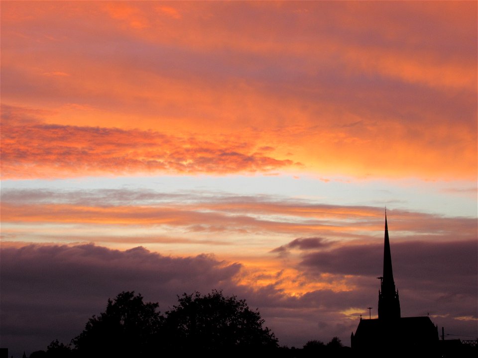 Preston sunset