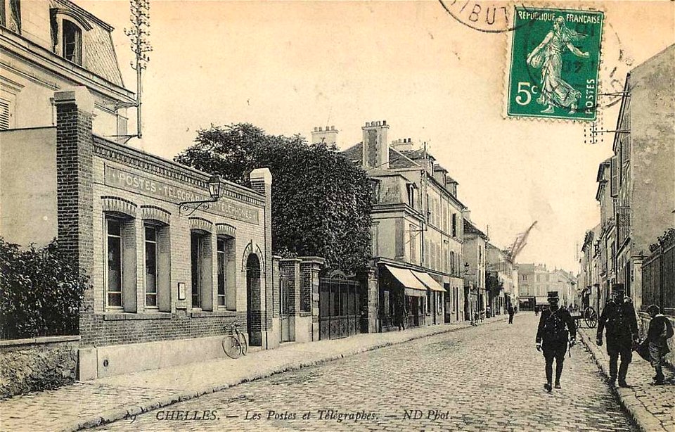 Chelles (Seine-et-Marne).Les Postes et Télégraphes