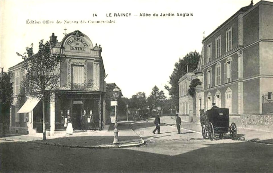 Le Raincy.Allée du Jardin-Anglais