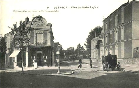 Le Raincy.Allée du Jardin-Anglais