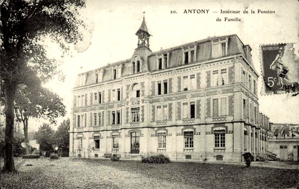 Antony.Intérieur de la pension de famille