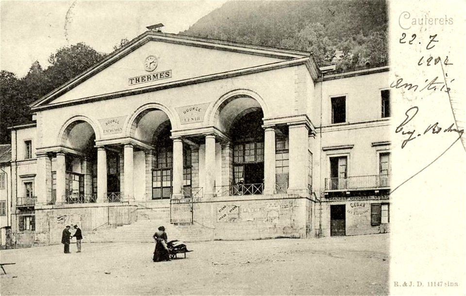Cauterets.Les Thermes