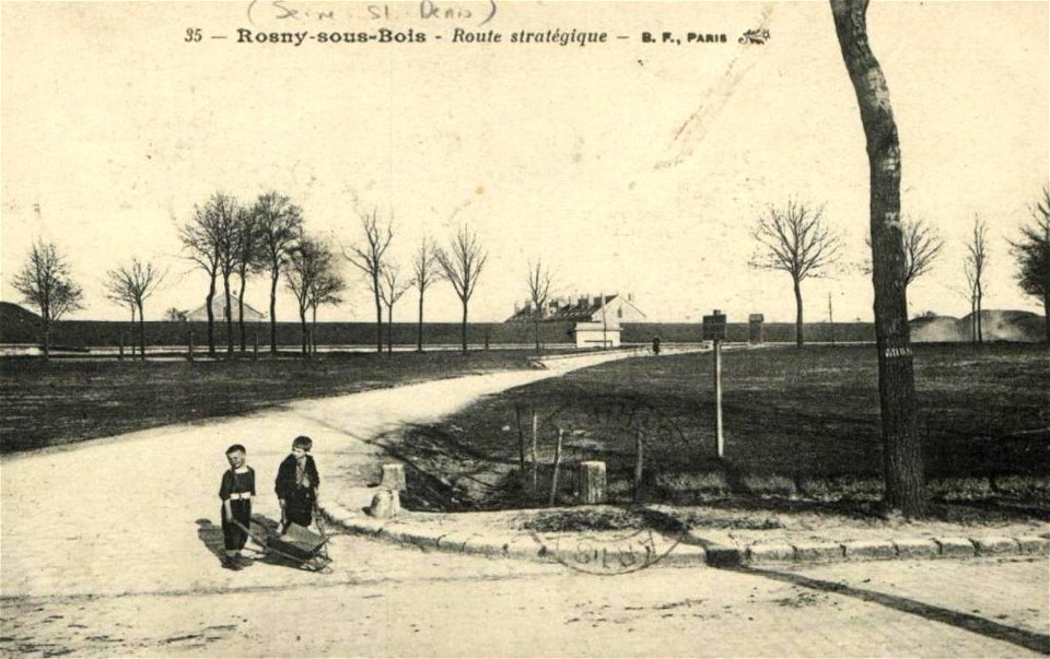 Rosny-sous-Bois.Route stratégique