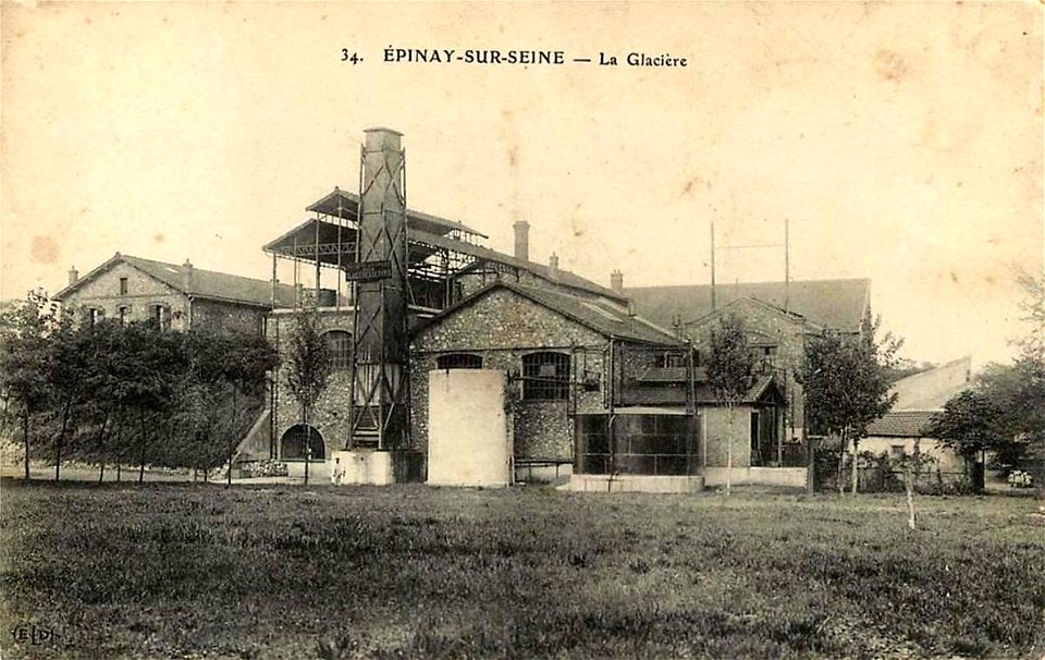 Épinay-sur-Seine.La glacière.1915