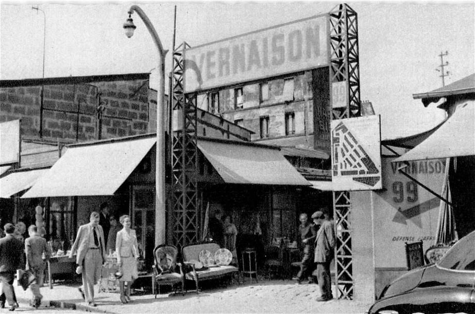 Saint-Ouen.Marché Vernaison