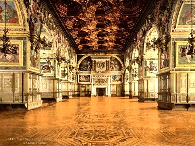 Fontainebleau.Palais de Fontainebleau.Galerie Henri II, vers 1890