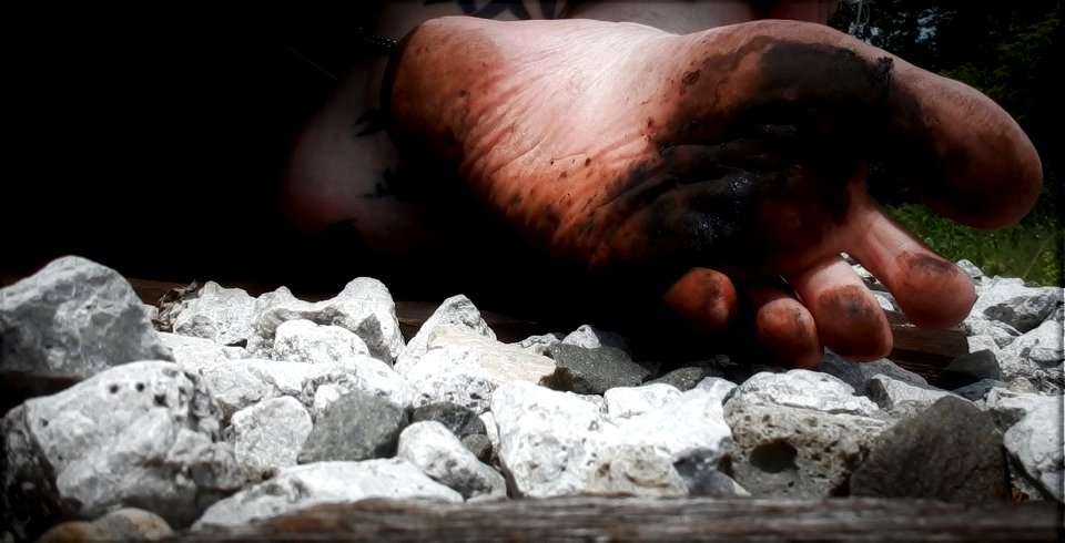Timi's Dirty Bare Feet