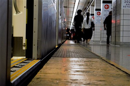 TTC Line1 TR in Bay Lower. photo