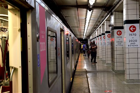 TTC Line1 TR In Bay Lower. photo