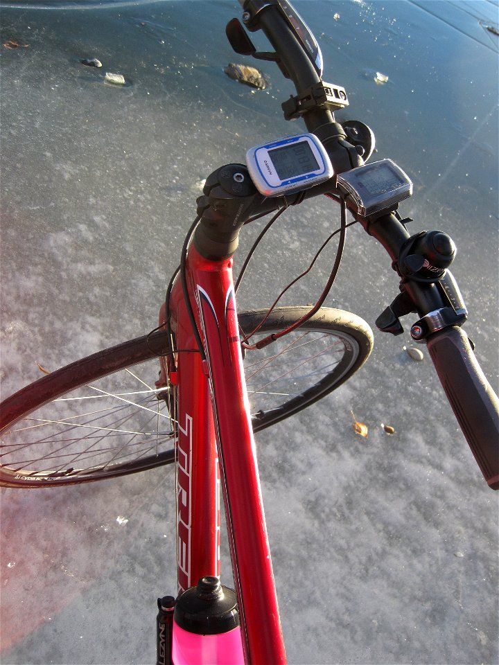 December Cycling In Calgary Canada