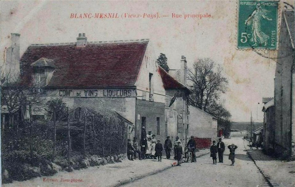 Le Blanc-Mesnil.Rue Principale