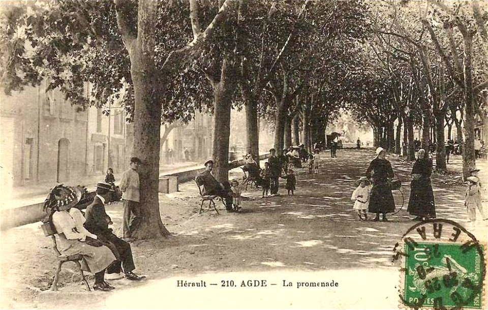 Agde.Promenade.1923