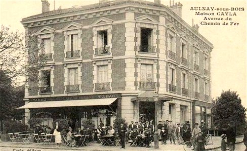 Aulnay-sous-Bois.Maison Cayla.Avenue du Chemin-de-Fer