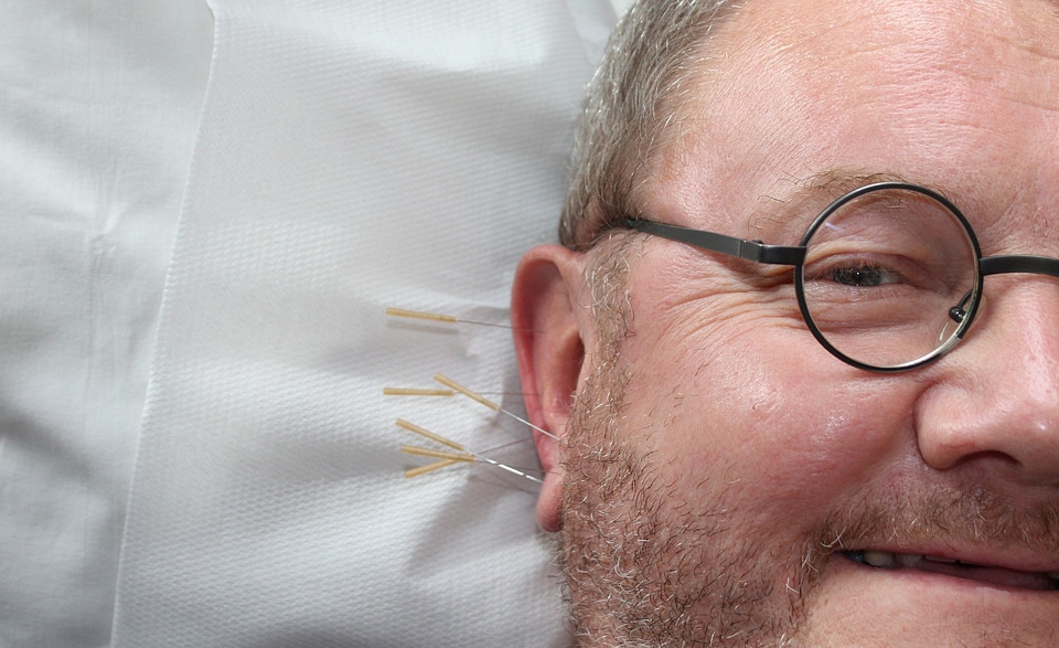 Medical ear self portrait