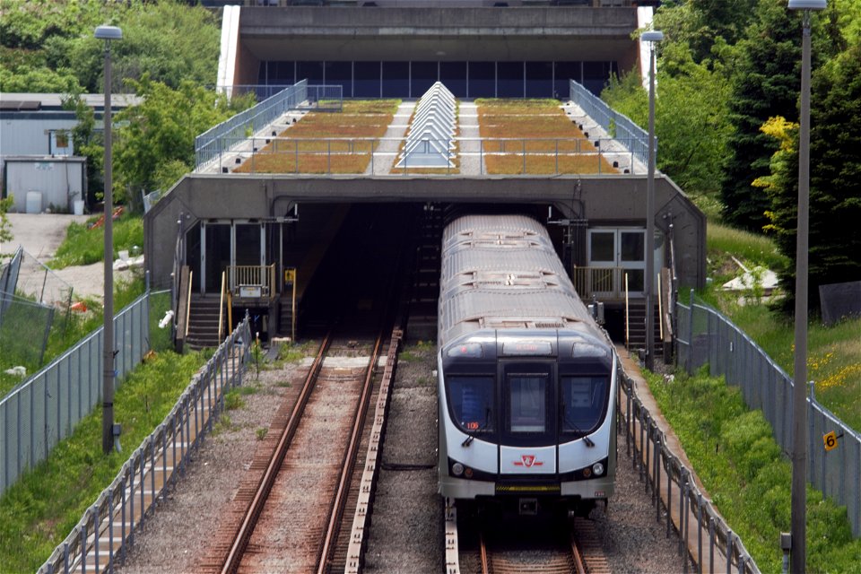 TTC Line1 TRs at Eglinton West.