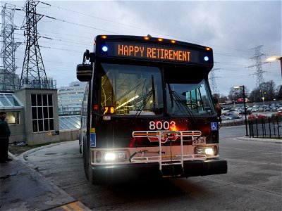 OG Airport bus at Kipling. photo