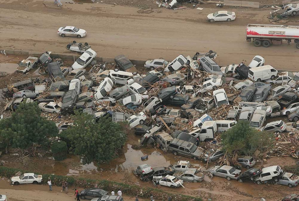 Rain and Floods in Jeddah Saudi Arabia