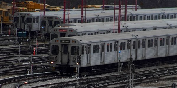 T1s at Greenwood Yard. photo