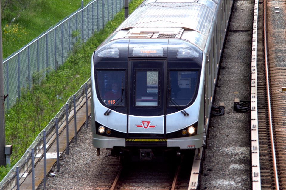 TTC Line1 TR near Eglinton West.