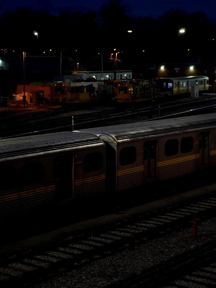 H4 Workcar at Davisville. photo