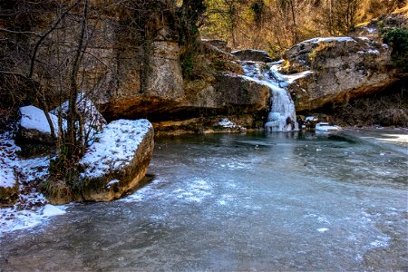 30-01-2023 Els 7 gorgs del Torrent de la Cabana glaçats