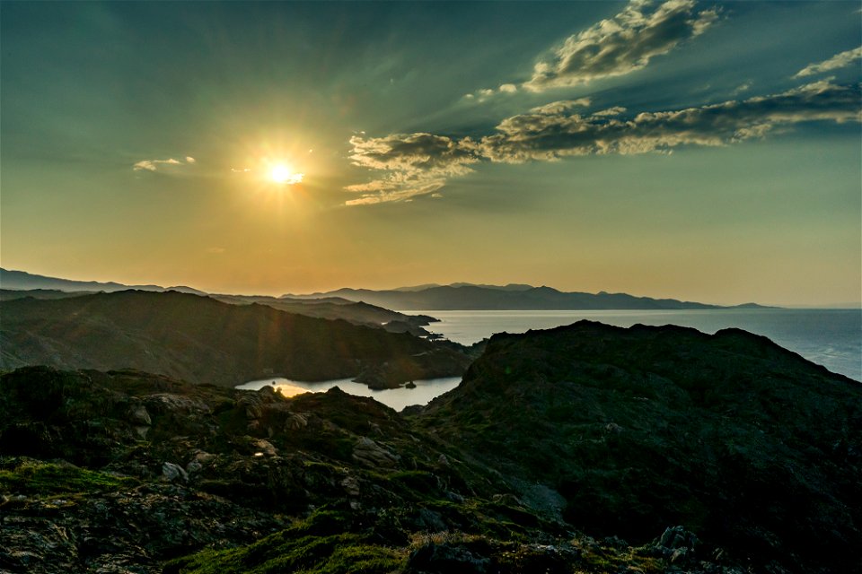 17-07-2018 Posta de sol des de Cap de Creus