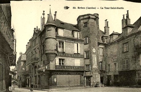 Brive-la-Gaillarde.Tour Saint-Martin