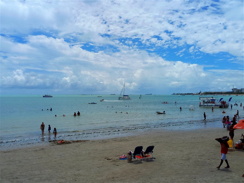 Tons de azul e verde