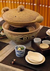 An Image of Japanese Pot Dish photo