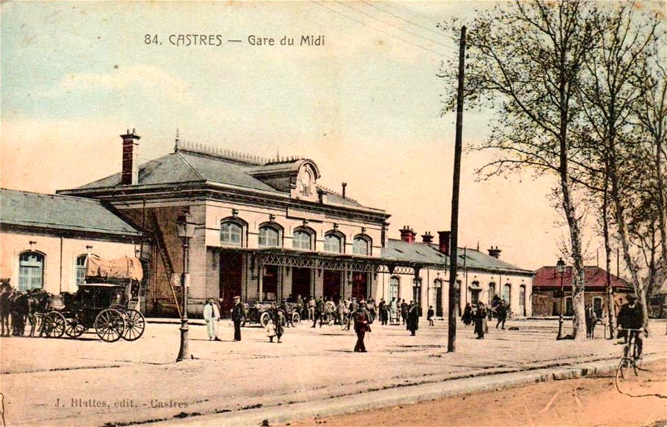 Castres.Gare du Midi