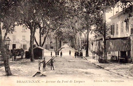 Draguignan.Avenue du Pont de Lorgues