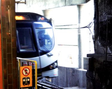 TTC Line1 TR departing Glencairn.