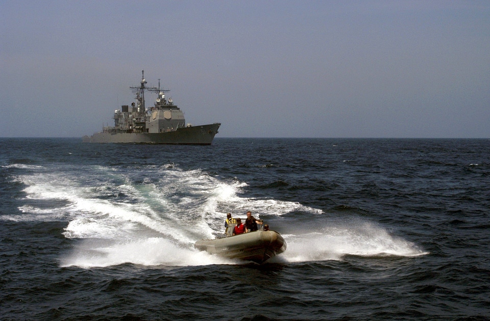 At sea with USS Thomas S. Gates