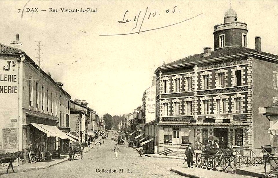 Dax.Rue Vincent-de-Paul