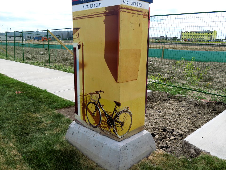 John Dean Utility Box Cycle Art