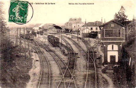 Dole.Intérieur de la Gare