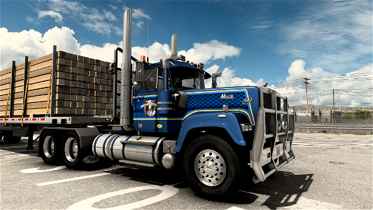 Ride, Rocked by the sound of the V8 mack...