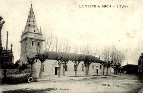 La Teste-de-Buch.Église Saint-Vincent de La Teste-de-Buch