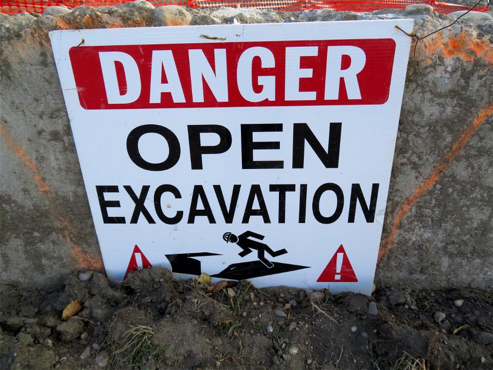 Always wear a hard hat when planning to plummet into a pit.