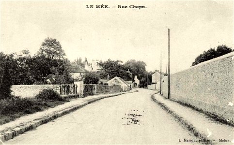 Le Mée-sur-Seine.Rue Chapu