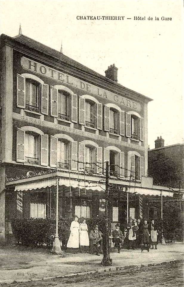 Château-Thierry.Hôtel de la Gare