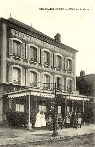 Château-Thierry.Hôtel de la Gare