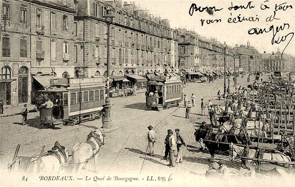 Bordeaux.Quai de Bourgogne